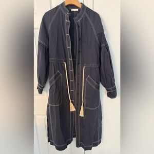Ulla Johnson Cyril Trench - Midnight - size M